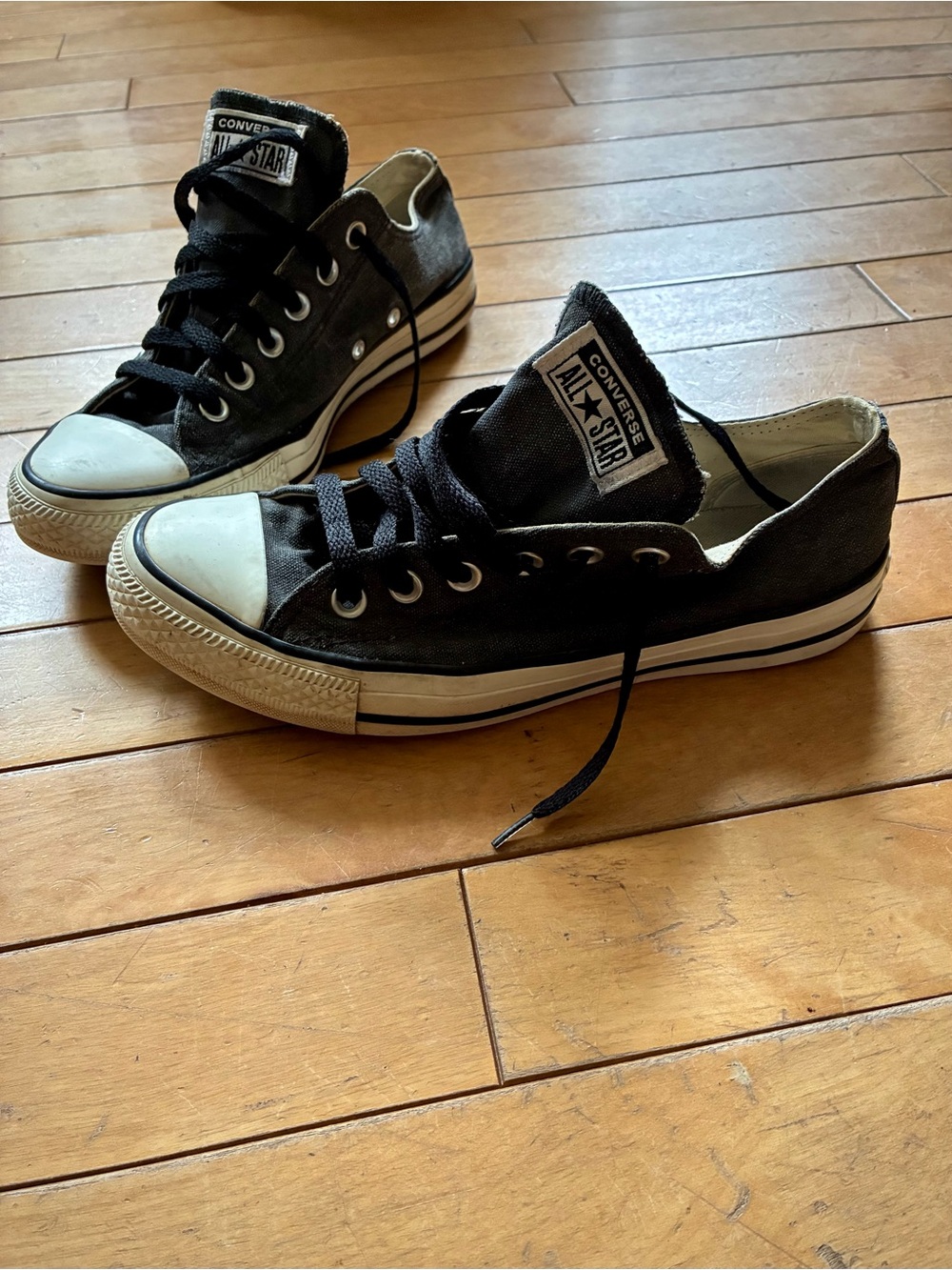 Converse Black and White Low-Top Sneaker